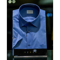 [예작셔츠] 남성 일반핏 스트레치 반팔 남방 와이셔츠 (YJ4MBR203-NY)