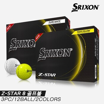 [던롭스포츠스포츠코리아정품]2023 스릭슨 Z-스타(Z-STAR) 골프볼/골프공[3피스/12알][2COLORS]