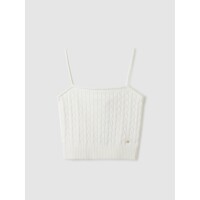 [후아유]여성 Cable String Knitted Sweater WHKVE2632F