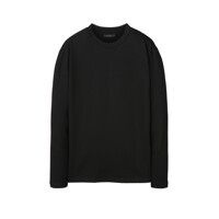 질스튜어트 뉴욕 남성 23FW [Essential] 블랙 실켓 라운드 티셔츠 JNTS3C001BK