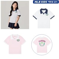 [MLB 키즈] 여아 그린플레이 카라 티셔츠 7FPQE0143