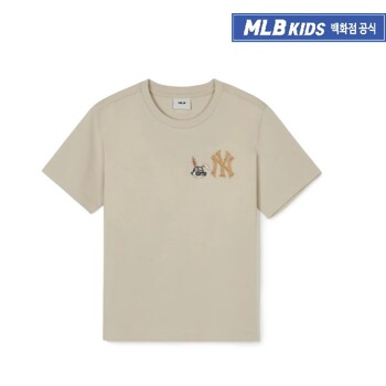 [MLB키즈]모노 래빗 티셔츠 7ATSR0143-50CRM