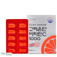 [고려은단] 비타민C 1000 고함량 영국산 비타민 120정 (4개월분)