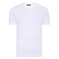 [키톤] 24SS UMM0478 WHITE KNT 베이직 화이트 반팔티