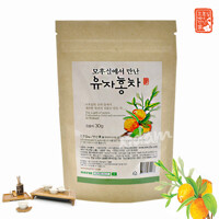 [남촌이야기]모후실 유자홍차 30g(지퍼팩)