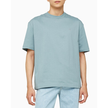 [캘빈클라인진]남성 릴렉스핏 아카이브 로고 반팔 티셔츠 (40HM229-AYY)
