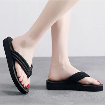 여성 고무 슬리퍼 조리 패션 실내화 신발 편한신발