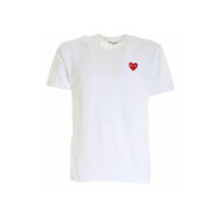 [COMME DES GARCONS] 24FW 레드 하트 와펜 패치 티셔츠 AZ-T108-051-2