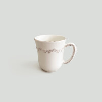 [꼬떼따블] 메세라미카 줄리엣 오프화이트 머그 컵 찻잔 커피잔 320ml