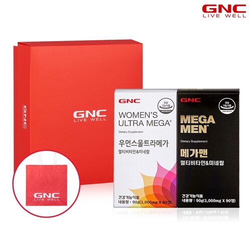 [GNC] 남성 여성 커플 멀티비타민세트(맨우먼) 45일분