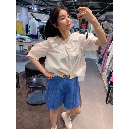 [오즈세컨]NEW벨티드프레이드헴쇼츠(O22A5WPCW54W)    | 백화점을 클릭하다. AK 몰