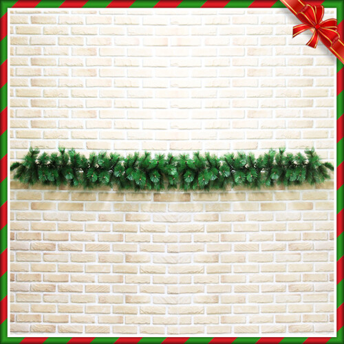 [굿즈트리]270cm 솔잎 크리스마스 가렌드 장식소품