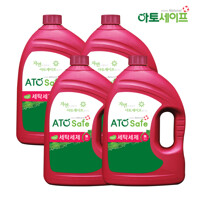 아토세이프 액체 세탁 세제 대용량 3.1L 4개
