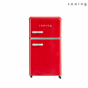 (S) 쿠잉 레트로 에디션 냉장고 80L REF-D85R 1등급