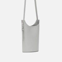 Mini juty crossbody bag Light gray
