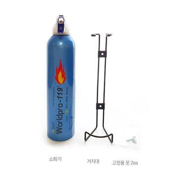 휴대용 소화기 에어소화기 가정용 캠핑 차량용 360ml