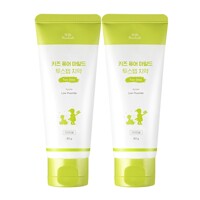 밀크바오밥 키즈 퓨어 마일드 투스텝 치약 80g 1+1