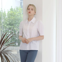 [BAEZUAN]Volume sleeve shirt blouse(BMSSBL102)