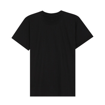 [파파브로] 남자 기본에 충실한 무지 라운드 반팔 면 티셔츠 OK-TSH-PJ3-검정