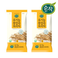 [샘표]순작 유기농 통알곡 보리차1kg X 2봉