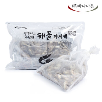 바다마음 대용량 해물다시팩 600g (300gx2개)