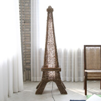 사라방드 홈데코 라탄 조명스탠드_에펠탑