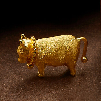 [한국금다이아몬드] 순금 선물 기념품 건강 황금 금 소 24K 3.75g 동물