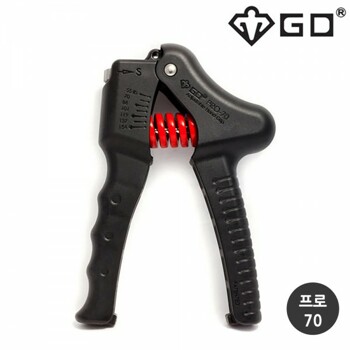 GD그립 프로70 강도조절 악력기 25~75k 1개입