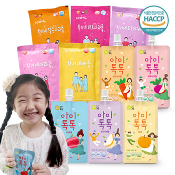 찬이네과수원 아이톡톡 과일즙 30포 모음