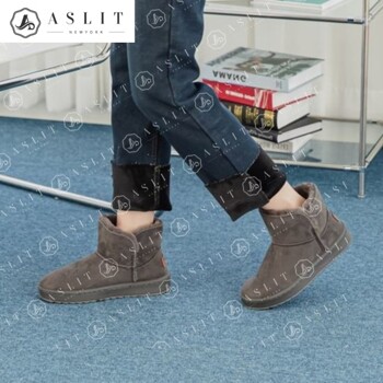 [애슬릿] 여성 겨울 퍼 안감 발 편한 앵클 털 부츠