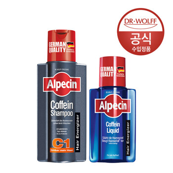 알페신 카페인 샴푸 C1 250ml + 리퀴드 200ml