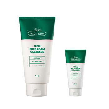 [브이티] 시카 마일드 폼 클렌저 300ml+50ml