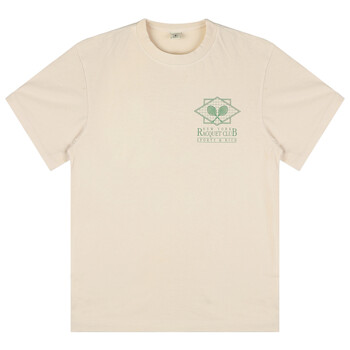 [스포티앤리치]TS841CR CREAM VERDE 라켓 반팔 티셔츠