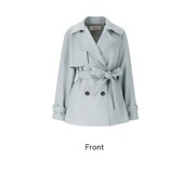 [SOUP] 더블 브레스티드 하프 트렌츠코트 (SZ4BB90)