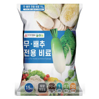 아시아종묘 아농 무배추전용비료 15kg