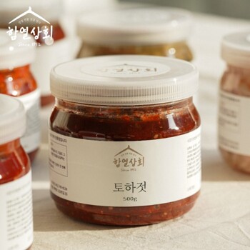 함열상회토하젓 500g 양념 민물새우 젓갈 반찬