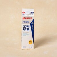 [새벽배송] 서울 밀크랩고단백&저지방우유 900ml