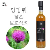 자연비초 엉겅퀴담은 발효식초 500ml 천연발효식초