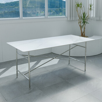 나무뜰 디센트 4인용 12T 직각 포세린 세라믹 식탁 테이블 S1600 CMN129C