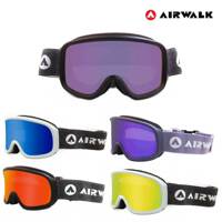 에어워크 정품 스키 보드 고글 안경병용 AW-980 주니어 미러렌즈
