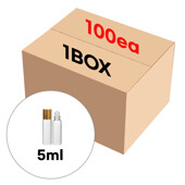 롤온 향수용기 공병 골드 뚜껑 투명 5ml (1BOX 100개)