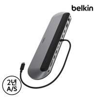 벨킨 11in1 트리플 디스플레이 멀티 허브 INC014bt 아이폰15 아이패드 맥북 프로 에어 윈도우 노트북 호환