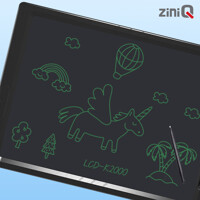 지니큐 20인치 초대형 LCD전자노트 전자보드 전자칠판 메모 낙서장 드로잉패드 LCD-K2000