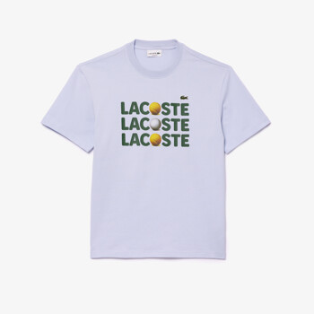  [라코스테남성]헤비저지 레터링 & 볼 그래픽 티셔츠 TH7370-54G