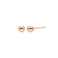 [티르리르] 14K 핑크골드 골드볼 6mm 귀걸이 TESK4P20528MX-6
