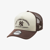 [뉴에라키즈] MLB 뉴욕 양키스 코지 A프레임 트러커 볼캡 아이보리(14208927)