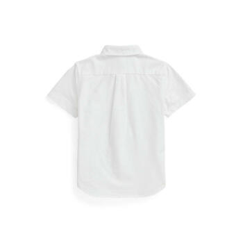 폴로 키즈 남아 2-7세 코튼 옥스포드 숏 슬리브 셔츠(CWPOWOVB6820364100)