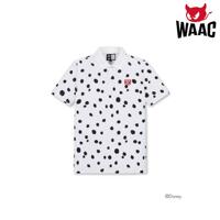 [왁 WAAC] 남성 Dalmatian Pattern 폴로티셔츠 (WMTCX24311WHX)