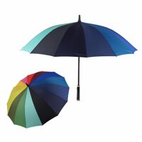양산 우산 양우산 우양산 장마 폴리에스터 무지개 장우산 60x14K