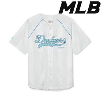 [MLB]바시티 하이글로시 베이스볼 셔츠 3ABSV0243 07WHS